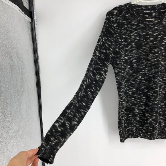 Antony Morato Men's Marled Charcoal Crew Neck Long Sleeve Sweater size M - Picture 8 of 16